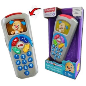 Fisher-price Aprender Brincar Controle Remoto Do Cachorrinho-112728-48385