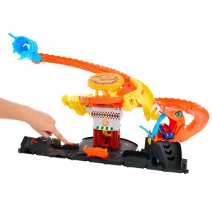 Hot Wheels Pista City Ataque De Cobra Vs Pizzaria-112723-68491