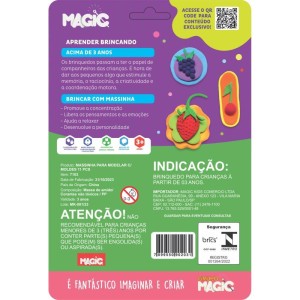 Massa Para Modelar Criativa Frutas 11pcs Molde E Brinque-111873-61979