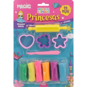 Massa Para Modelar Criativa Princesas 11pcs Molde E Brinqu-111874-43946