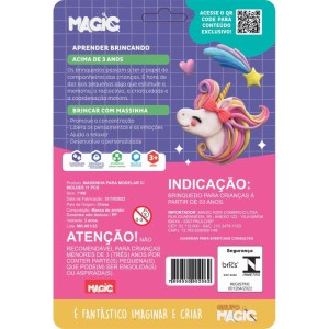 Massa Para Modelar Criativa Unicornio 11pcs Molde E Brinqu-111869-72161