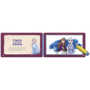 Livro Aquabook Frozen 24,5x14cm 10pgs-074864-26309