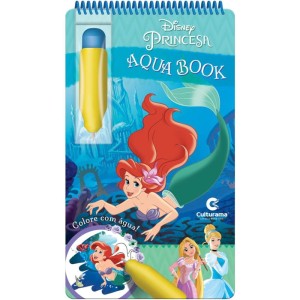 Livro Aquabook Princesas 24,5x14cm 10pgs-092587-71047