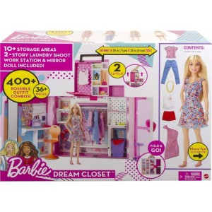 Barbie Fashion Novo Armario Dos Sonhos C/bone-112733-14079