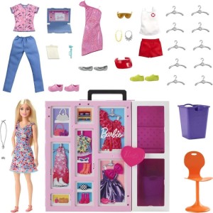 Barbie Fashion Novo Armario Dos Sonhos C/bone-112733-28458