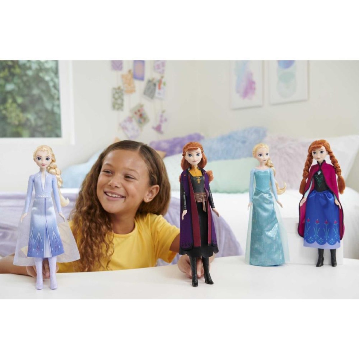 BONECA DISNEY FROZEN ELSA E ANA 1 E 2 (S) | Auge App Representações