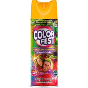 Pinta Cabelo 125ml Color Fest Amarelo Fluor-132333-97682