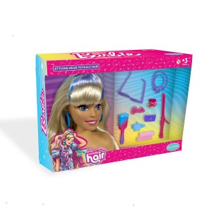 Styling Head - Totally Hair - Barbie - Mattel-1245-463