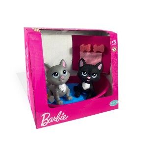 Mini Pets Da Barbie - Hora Do Banho - Mini Gata-1298-327