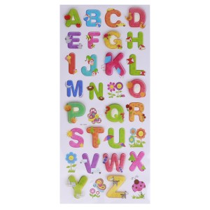 Adesivo Infantil Numeros/letras 66x25cm-840383