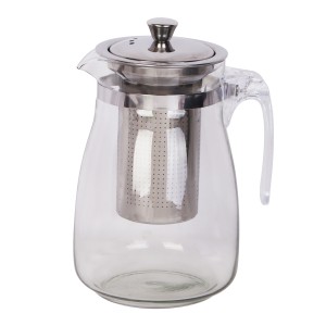 Chaleira De Vidro 900ml Inox-843318