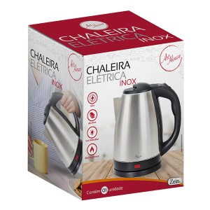 Chaleira Eletrica 1,8l 127v Inox-843541-52841