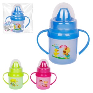 Copo Infantil Plast 150ml C/tampa-839463-159