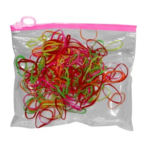 Elastico Cabelo Liga Bolsa 6un C/90pcs Cx:0-843109