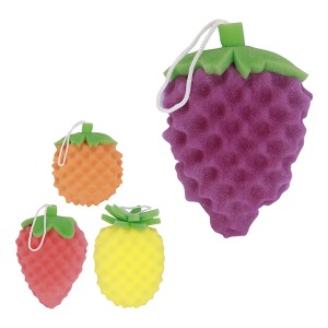 Esponja Banho Frutas 13cm-843536-57903