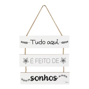 Placa 36x23,5cm Dizeres-840717