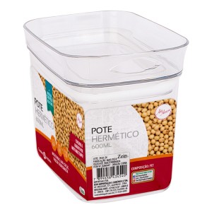 Pote Hermetico Ret 600ml-843455