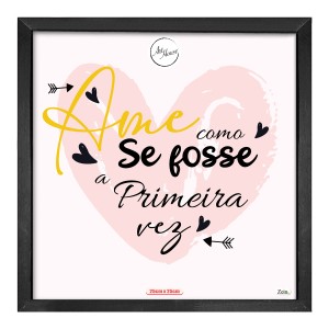 Quadro 25x25cm Frases-840709