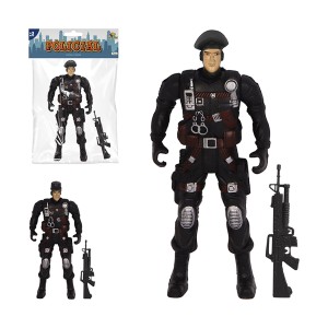 Boneco Policial 17cm-839417