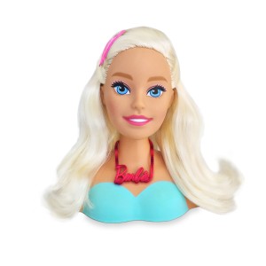 Boneca Barbie Busto Para Pentear E Maquiar Com 24 Acessórios-1255-24887