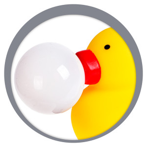 Pato De Banho Em Vinil Com Bolhas-839327-42414