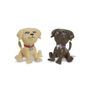 Cachorrinhos Da Barbie 12cm Com Acessórios De Banho-1288-93083