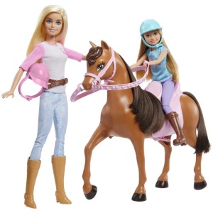 Barbie Family Licoes Montar A Cavalo C/staci-113071-46792