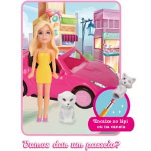 Boneca Turma Da Manu C/carro E Acesso-094602-97555