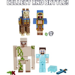 Boneco E Personagem Minecraft 2-pack Fig. 8cm (s)-095303-22193