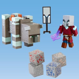 Boneco E Personagem Minecraft 2-pack Fig. 8cm (s)-095303-39677