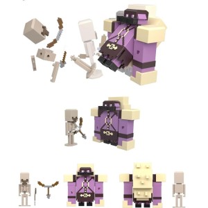 Boneco E Personagem Minecraft Legends Fidget 2-pk-113090-55689