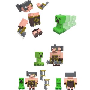 Boneco E Personagem Minecraft Legends Fidget 2-pk-113090-58407