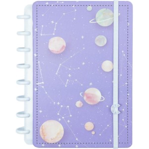 Caderno Inteligente A5 Purple Galaxy By Gocase-111885-18661