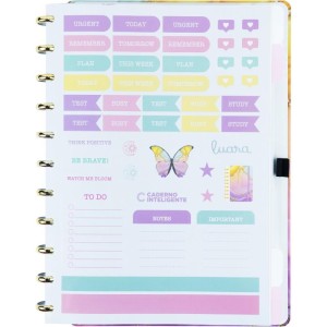 Caderno Inteligente Grande By Luara Aurora 80fls-111918-32146