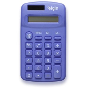 Calculadora De Bolso 8 Digitos Cb1485a Solar Azul-112250-30181