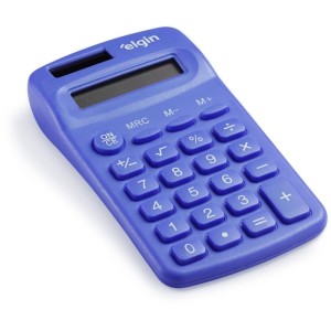 Calculadora De Bolso 8 Digitos Cb1485a Solar Azul-112250-42113