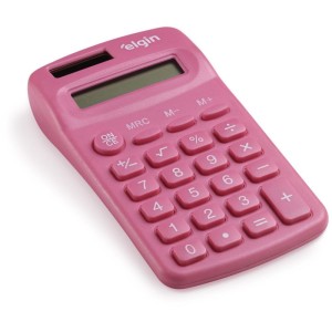 Calculadora De Bolso 8 Digitos Cb1485r Solar Rosa-112251-18351