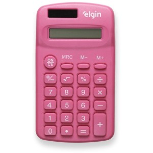 Calculadora De Bolso 8 Digitos Cb1485r Solar Rosa-112251-23685