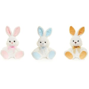 Coelhos De Pascoa Pelucia C/laco No Pescoco P(s)-102916-30610