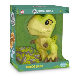 Boneco Dinossauro Bebê T Rex Jurassic World 26,5cm-1460-43202