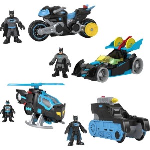 Imaginext Batveiculos + Figuras (s)-035864-37399