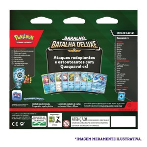 Jogo De Cartas Pokemon  Deck Batalha Deluxe-111880-35808