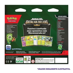 Jogo De Cartas Pokemon  Deck Batalha Deluxe-111880-51044