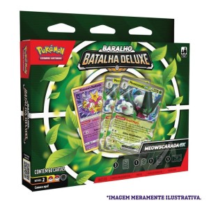 Jogo De Cartas Pokemon  Deck Batalha Deluxe-111880-51742