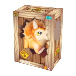 Dinossauro Triceratops Bebê Jw 25cm