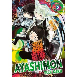 Livro Manga Ayashimon N.03-111939-39296