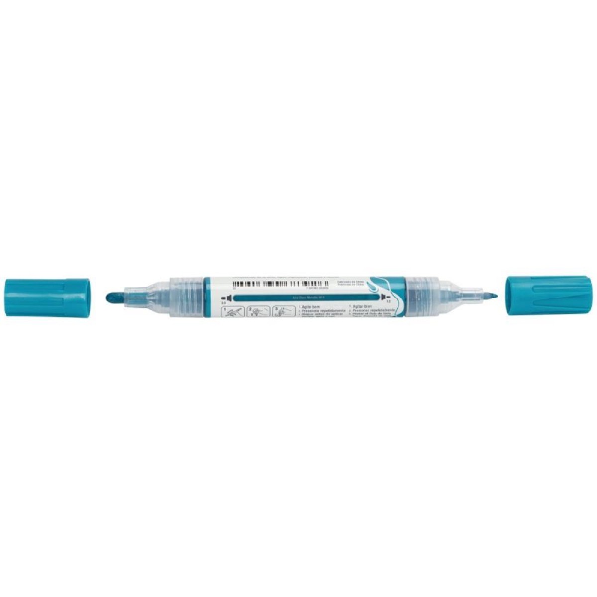Pincel Marcador Artesanato Multimark S/p Azul Metal Com 6-111951-13524