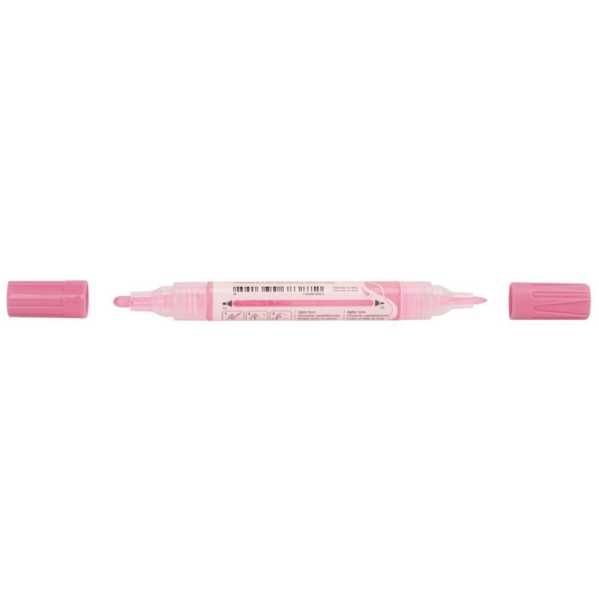 Pincel Marcador Artesanato Multimark S/p Rosa Com 6-111959-87211