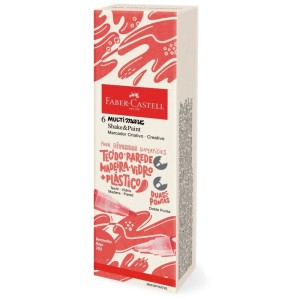 Pincel Marcador Artesanato Multimark S/p Vermelho Com 6-111947-36338