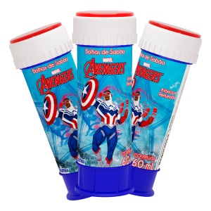 Bolha 60ml C/jogo Capitao America-834928-38353